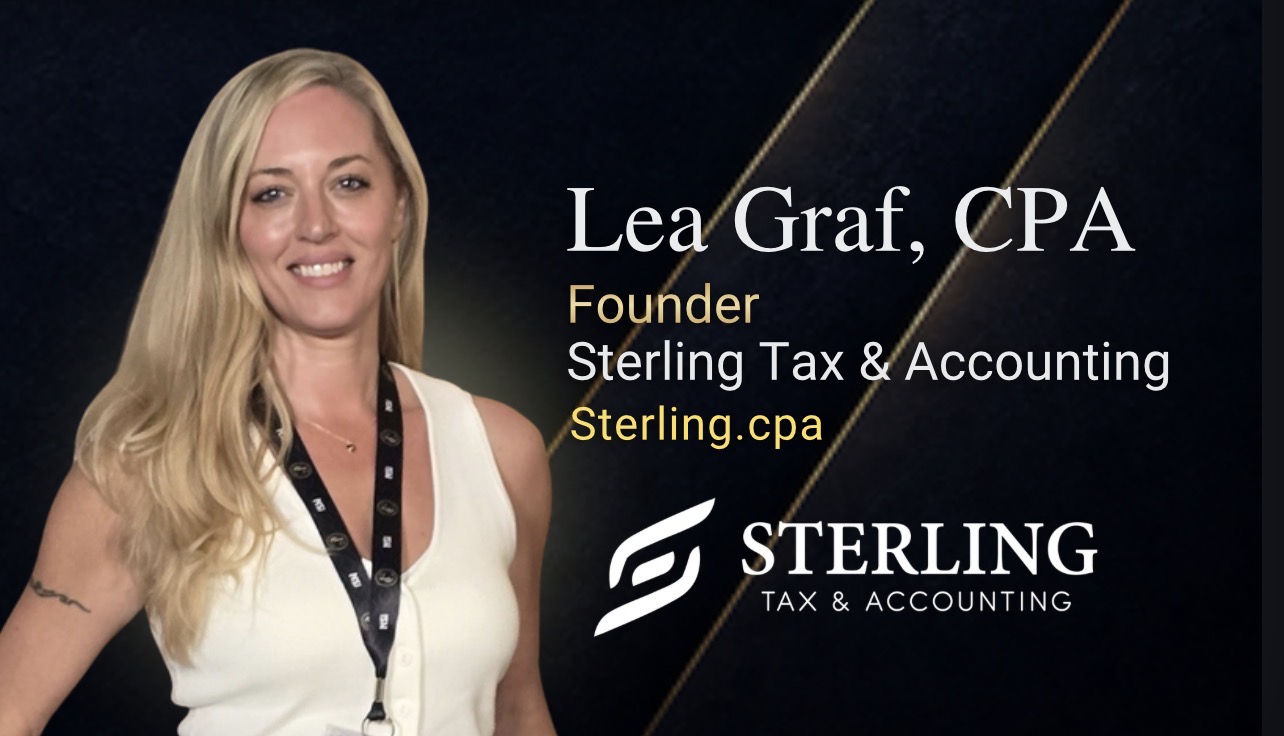 Lea Graf, CPA, Founder of Sterling Tax & Accounting